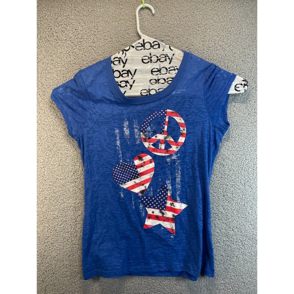 Rocker Girl All Access Entertainment‎ Blue Bling XXL Tee